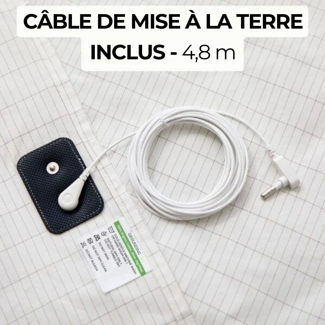 Drap de mise à la terre