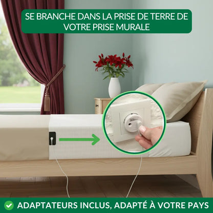 Drap de mise à la terre